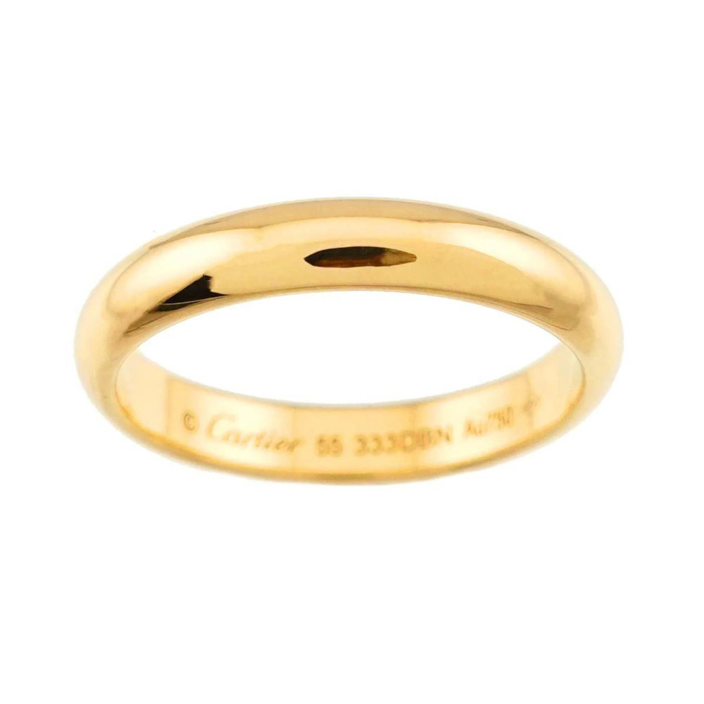 CARTIER 18k Gold 1895 Ring #55